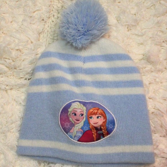 🌞🌞 Little Girls Winter Hats Bundle of 2 - Picture 2 of 7